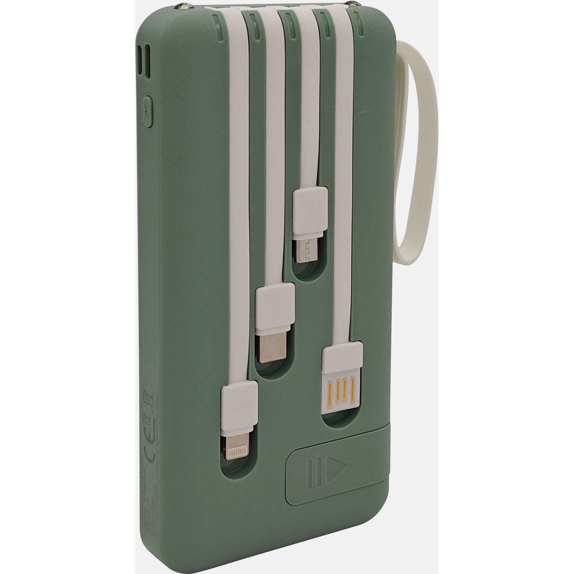 Powerbank 10000mAh Fusion Verde Bazar&atilde;o