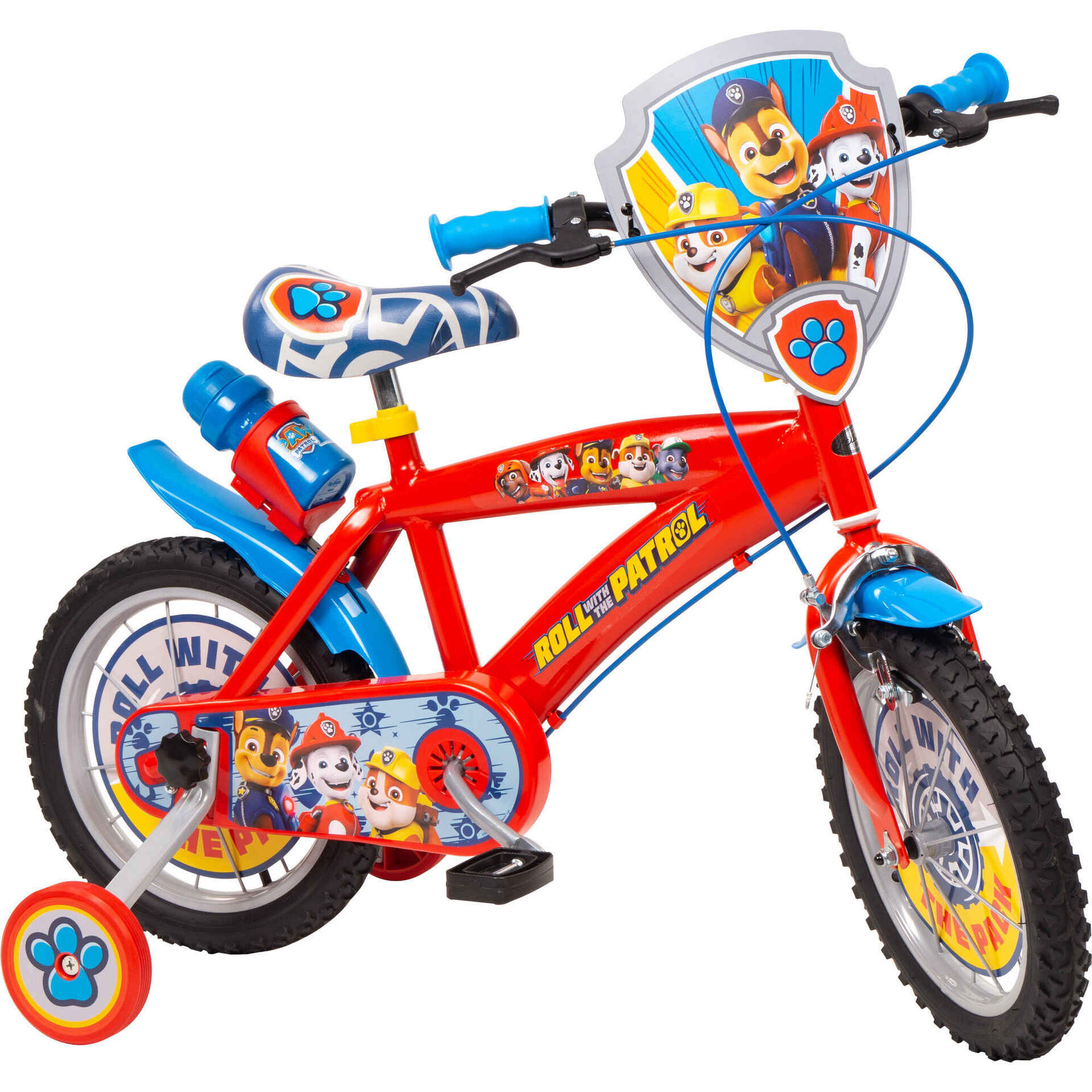 Bicicleta Criança Roda 14" 4-6 Anos Patrulha Pata