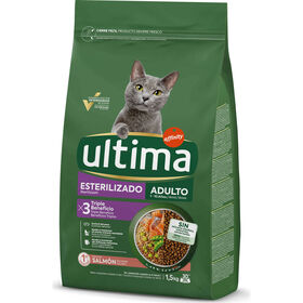 Ra&ccedil;&atilde;o para Gato Adulto Esterilizado Salm&atilde;o Affinity Ultima