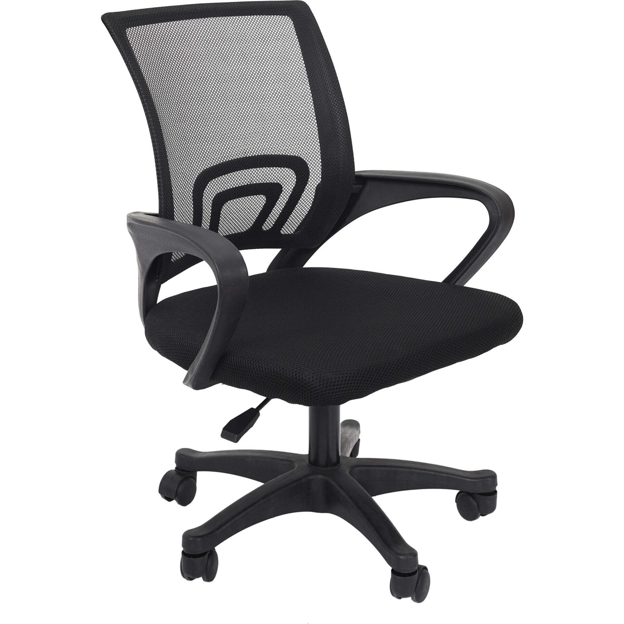 Cadeira de Escrit&oacute;rio Ergon&oacute;mica Preta Kasa