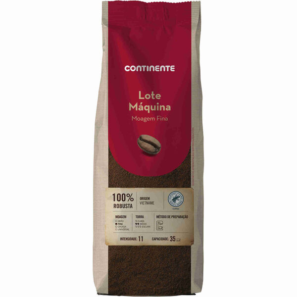 Café Moído Moagem Fina Int 11 Continente