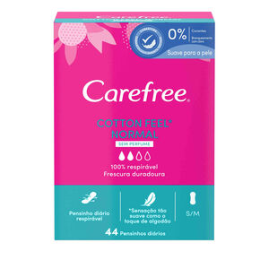 Pensos Diários Cotton Feel Normal Carefree