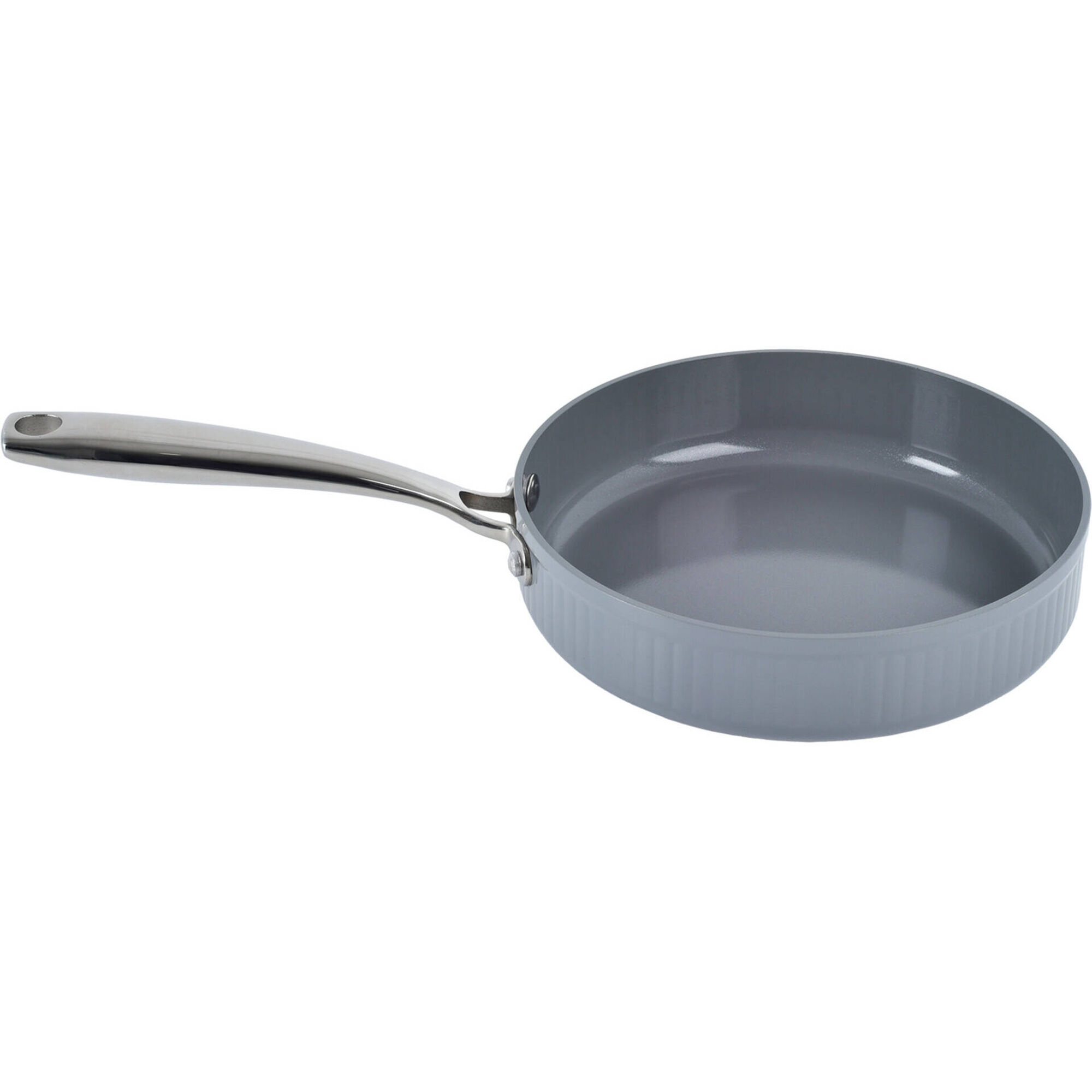 Frigideira 20cm Cinza Ceramic Colors Kasa