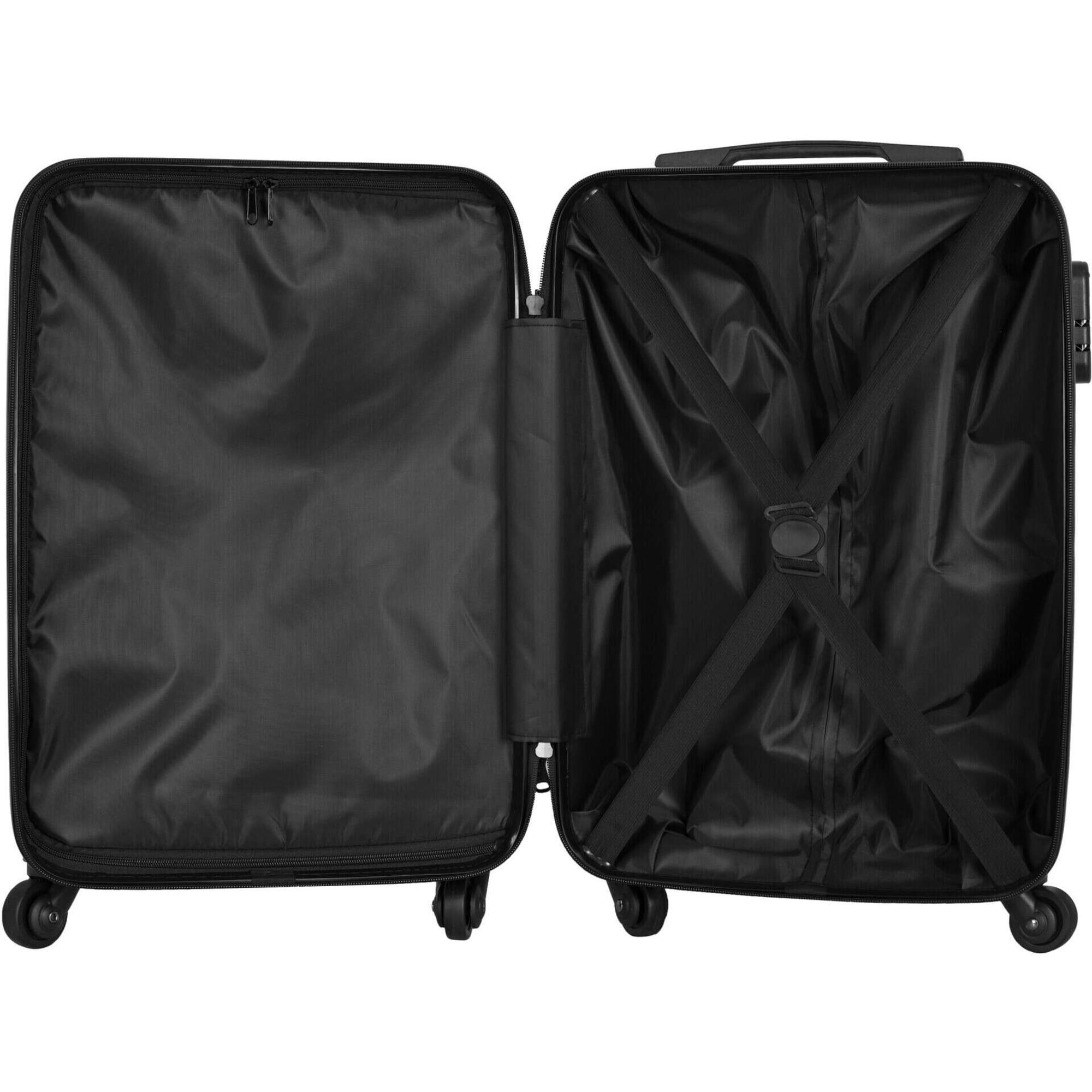 Conjunto 3 Malas de Viagem Santorini Cabine+M&eacute;dia+Grande Pack It