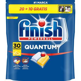 Detergente M&aacute;quina Loi&ccedil;a Pastilhas Quantum Finish
