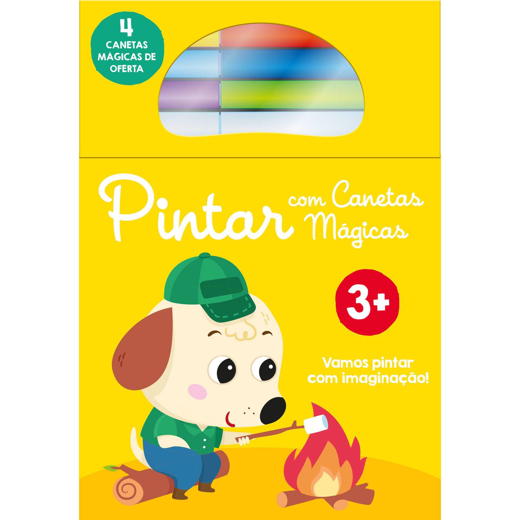 Pintar Com Canetas Mágicas - Cão Pintar Com Canetas Mágicas - Cão