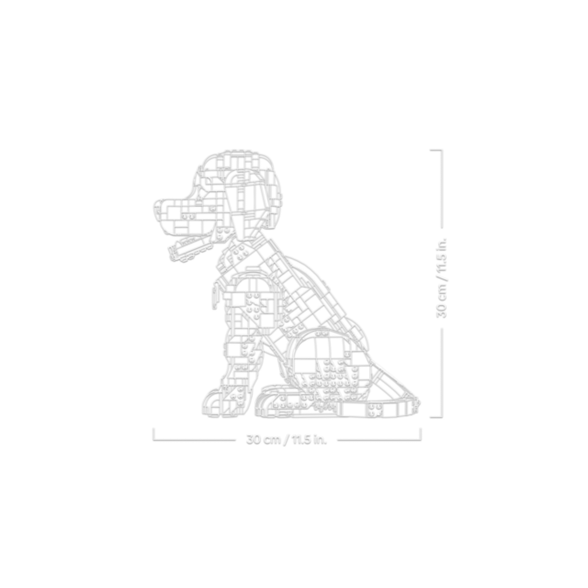 LEGO Icons - Cachorrinho Golden Retriever - 11384