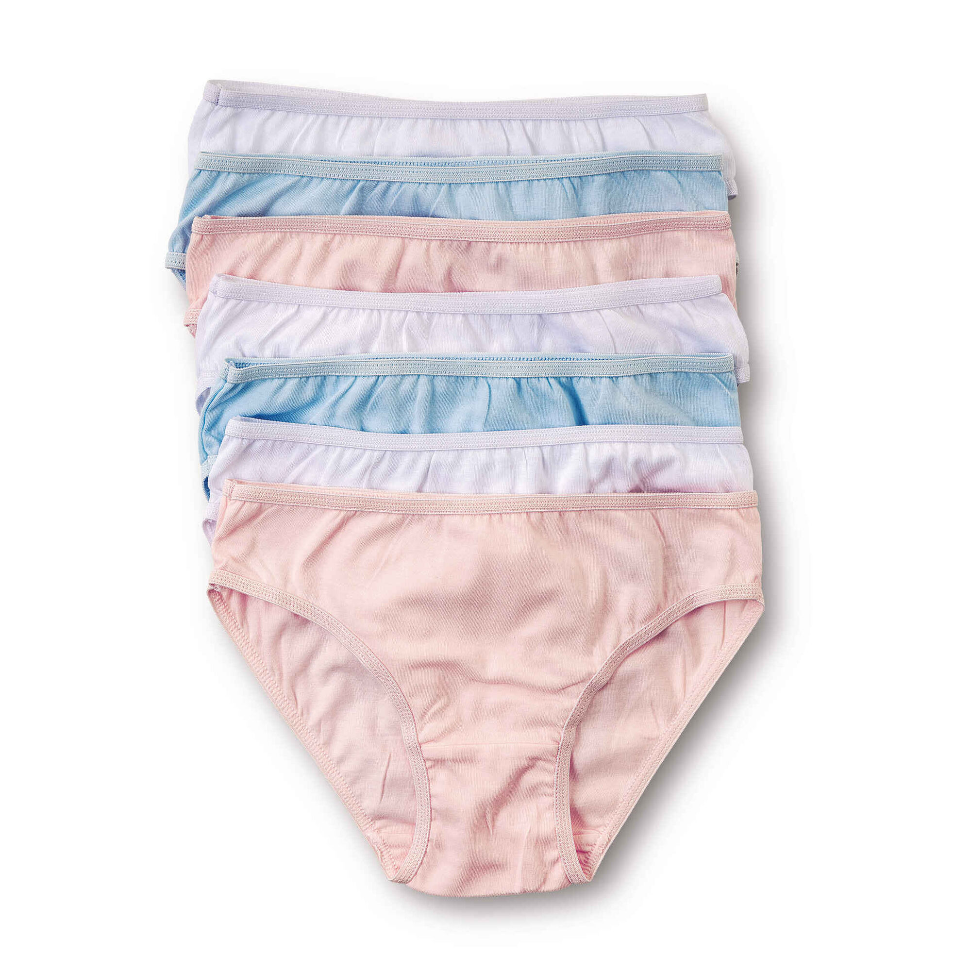 Conjunto de 7 Cuecas Rosa, Branca e Azul Rosa, Branco e Azul Menina Conjunto de 7 Cuecas Rosa, Branca e Azul Rosa, Branco e Azul Menina