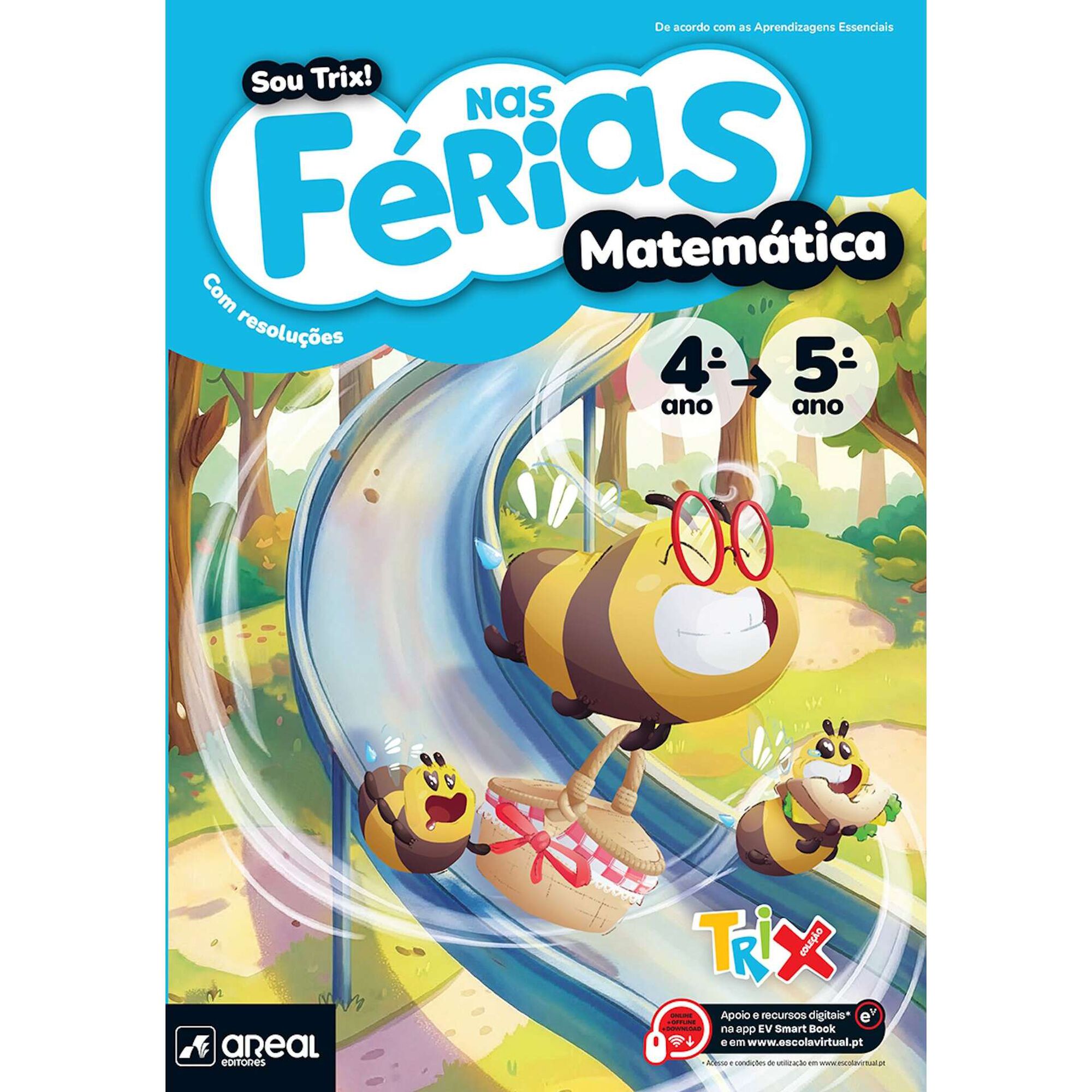 Sou Trix! Nas F&eacute;rias - Matem&aacute;tica - 4.&ordm; Ano