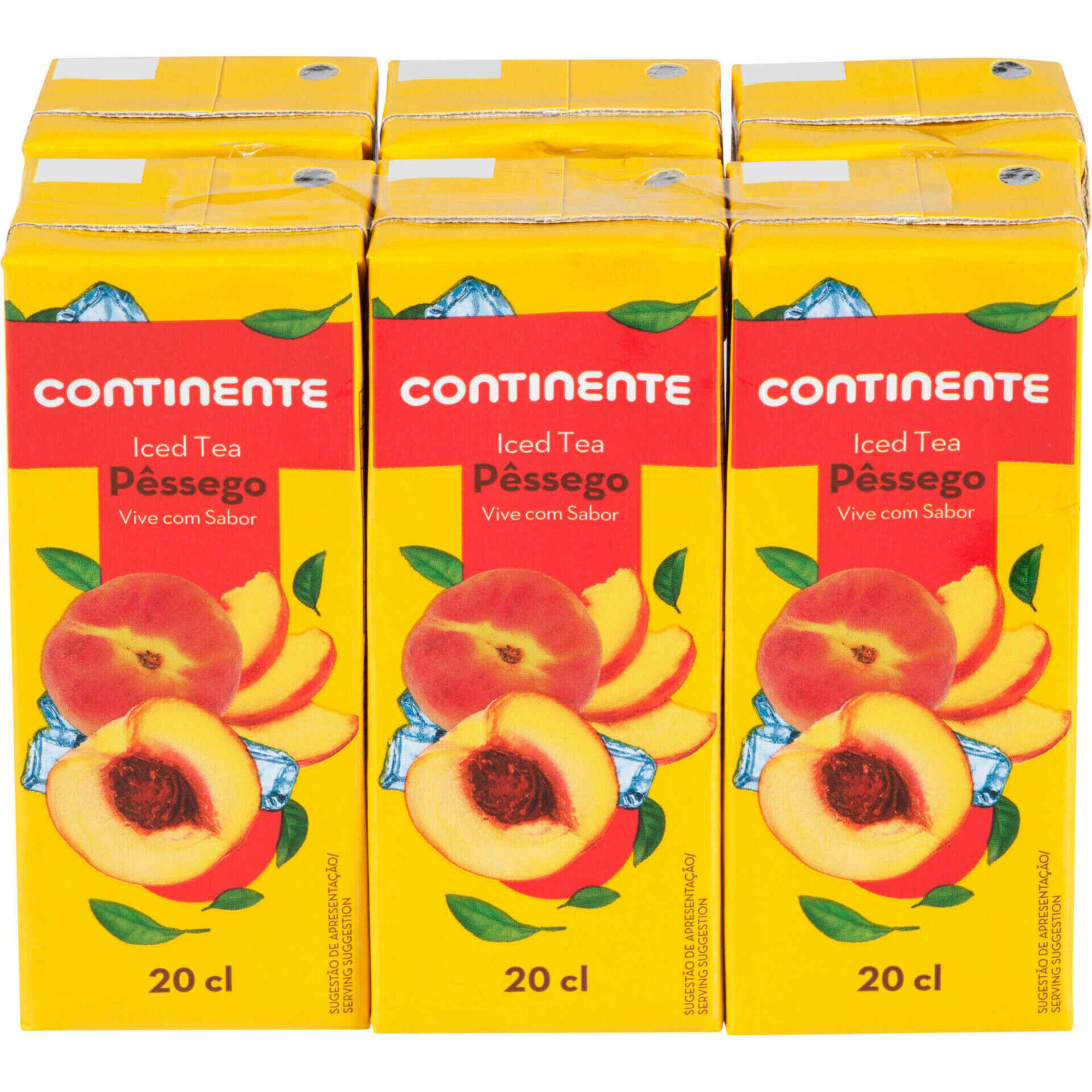 Iced Tea de P&ecirc;ssego Continente