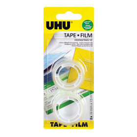 Recarga Dupla Fita Cola Transparente 7,5m x 19mm