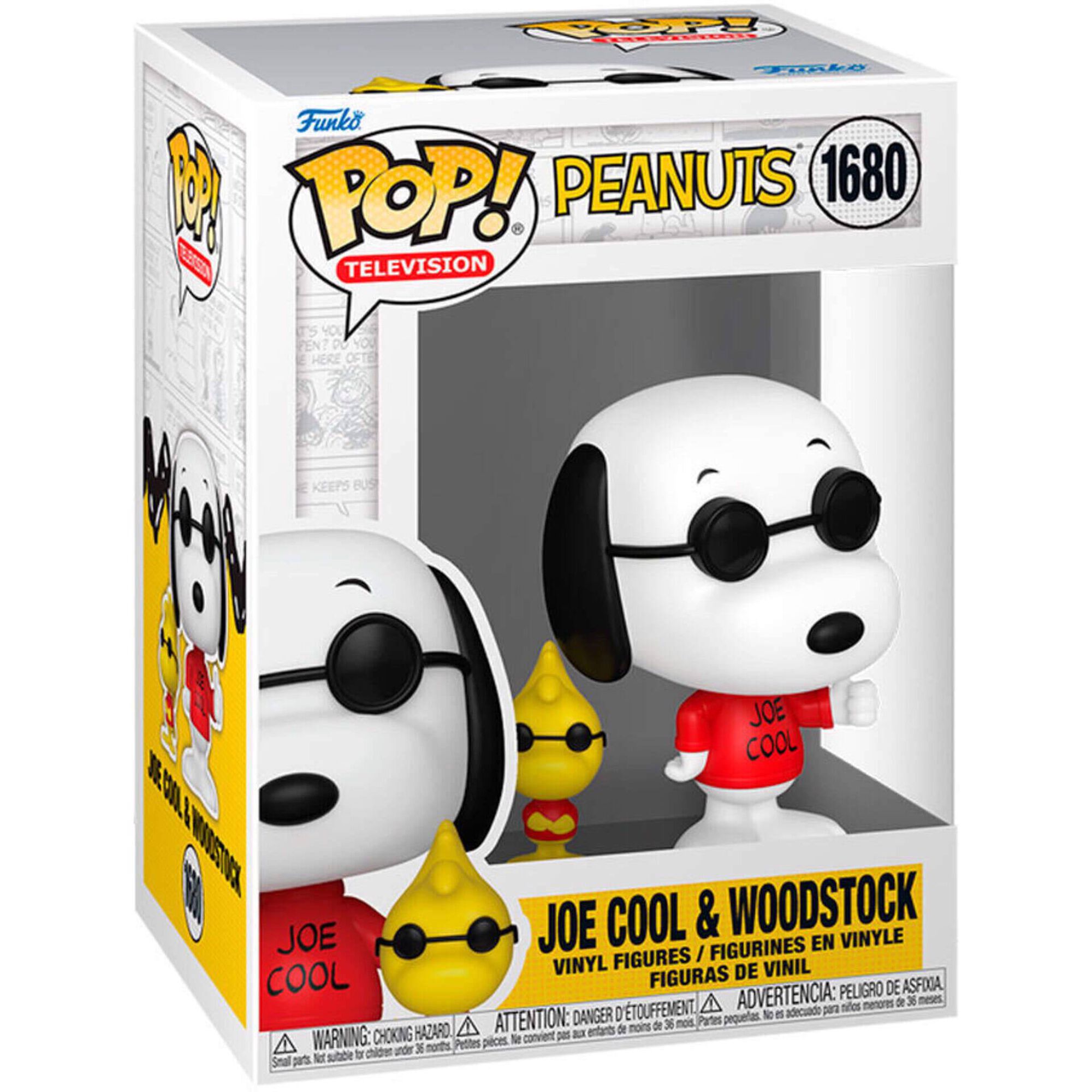 Figura Peanuts S7 - Joe Cool with Woodstock