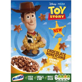 Cereais Estrelas Chocolate e Mel Disney Toy Story Weetabix