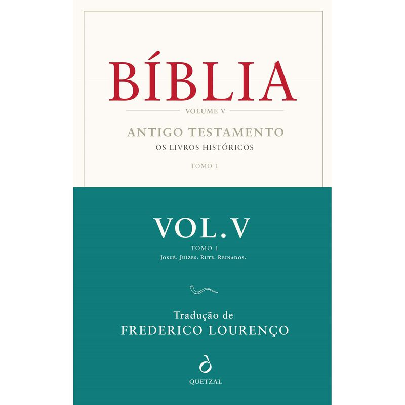 Bíblia (Volume V, Tomo 1) de Frederico Lourenço