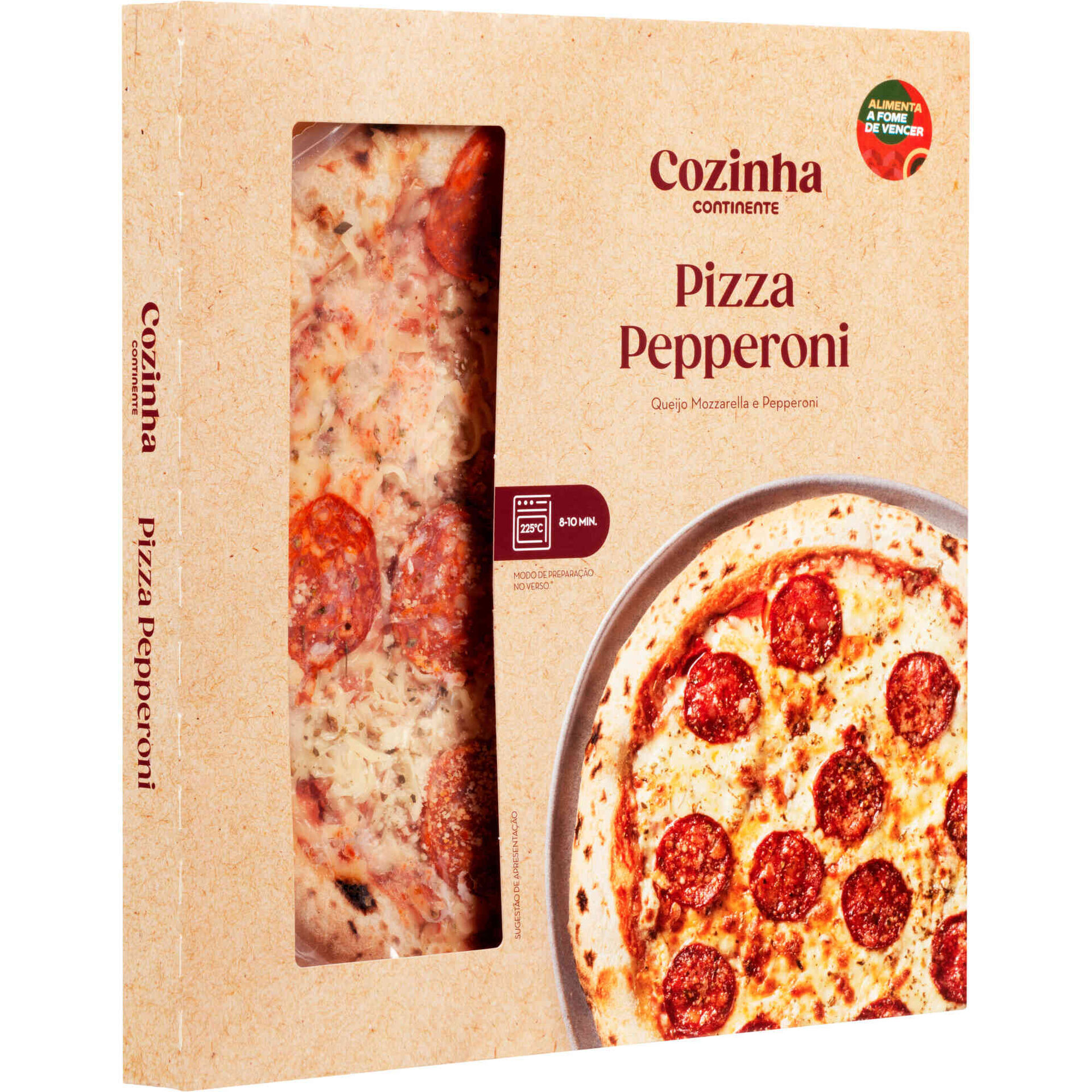 Pizza Fresca Pepperoni Cozinha Continente