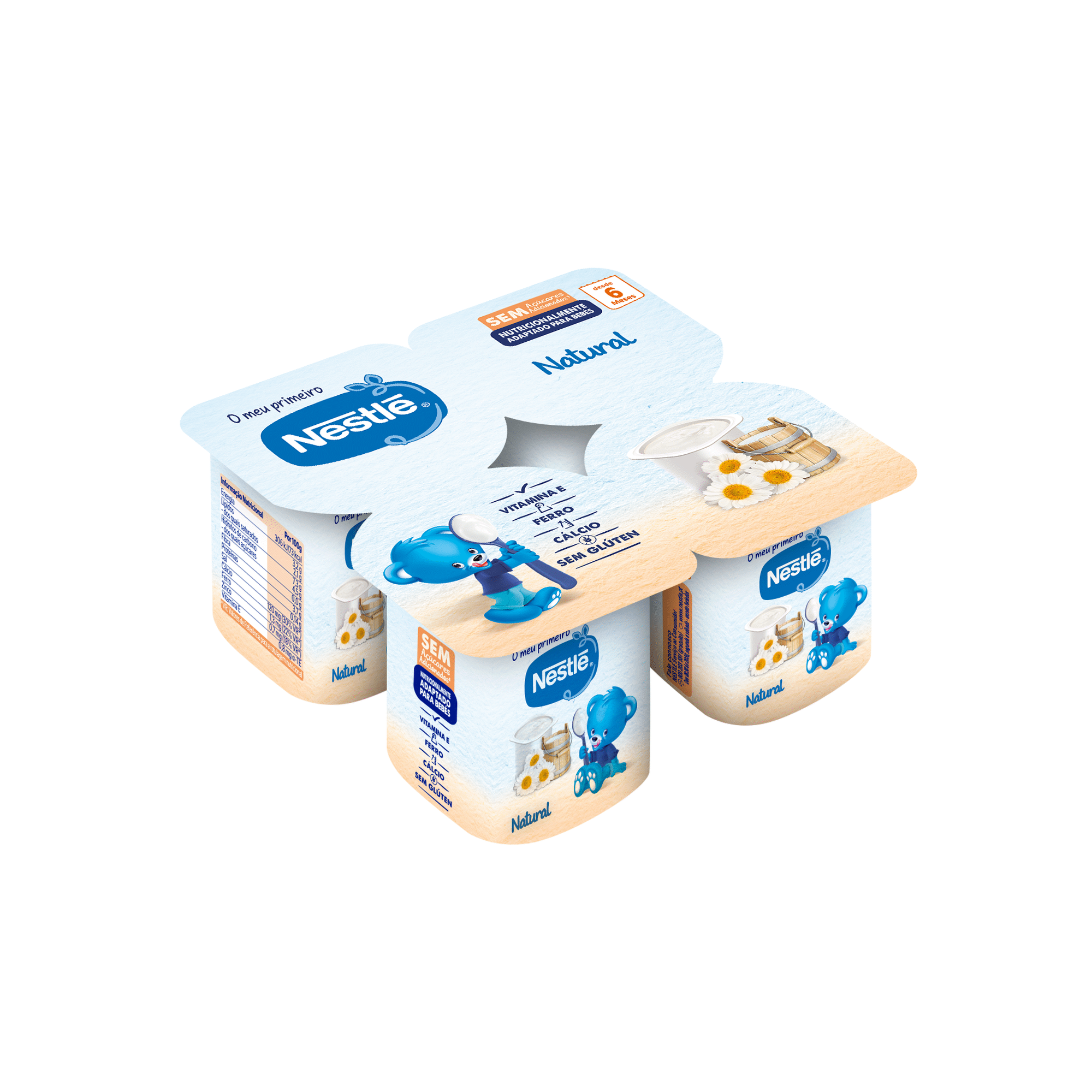 Iogurte Beb&eacute; Natural +6 Meses Nestl&eacute;