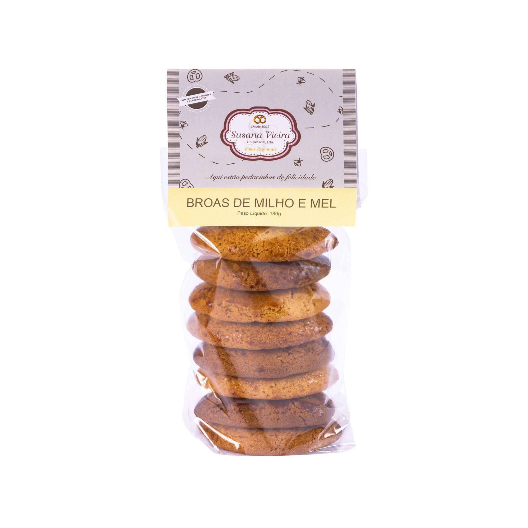 Broas de Milho e Mel