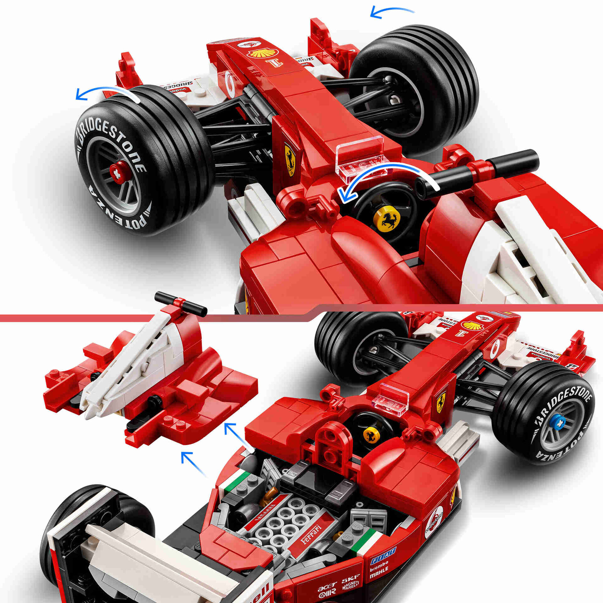 LEGO Icons - Ferrari F2004 e Michael Schumacher - 11375