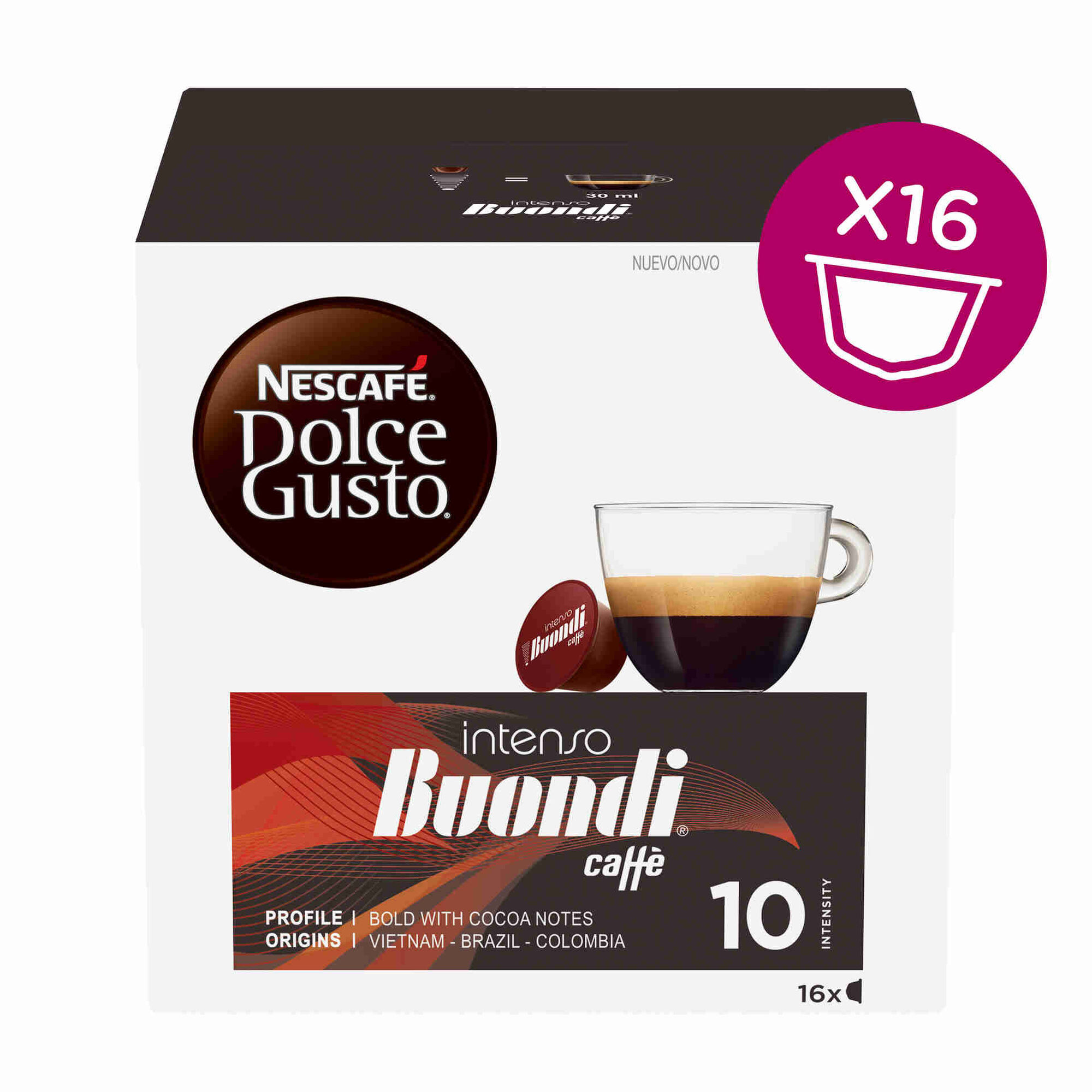 Cápsulas de Café Buondi Int 10 Cápsulas de Café Buondi Int 10