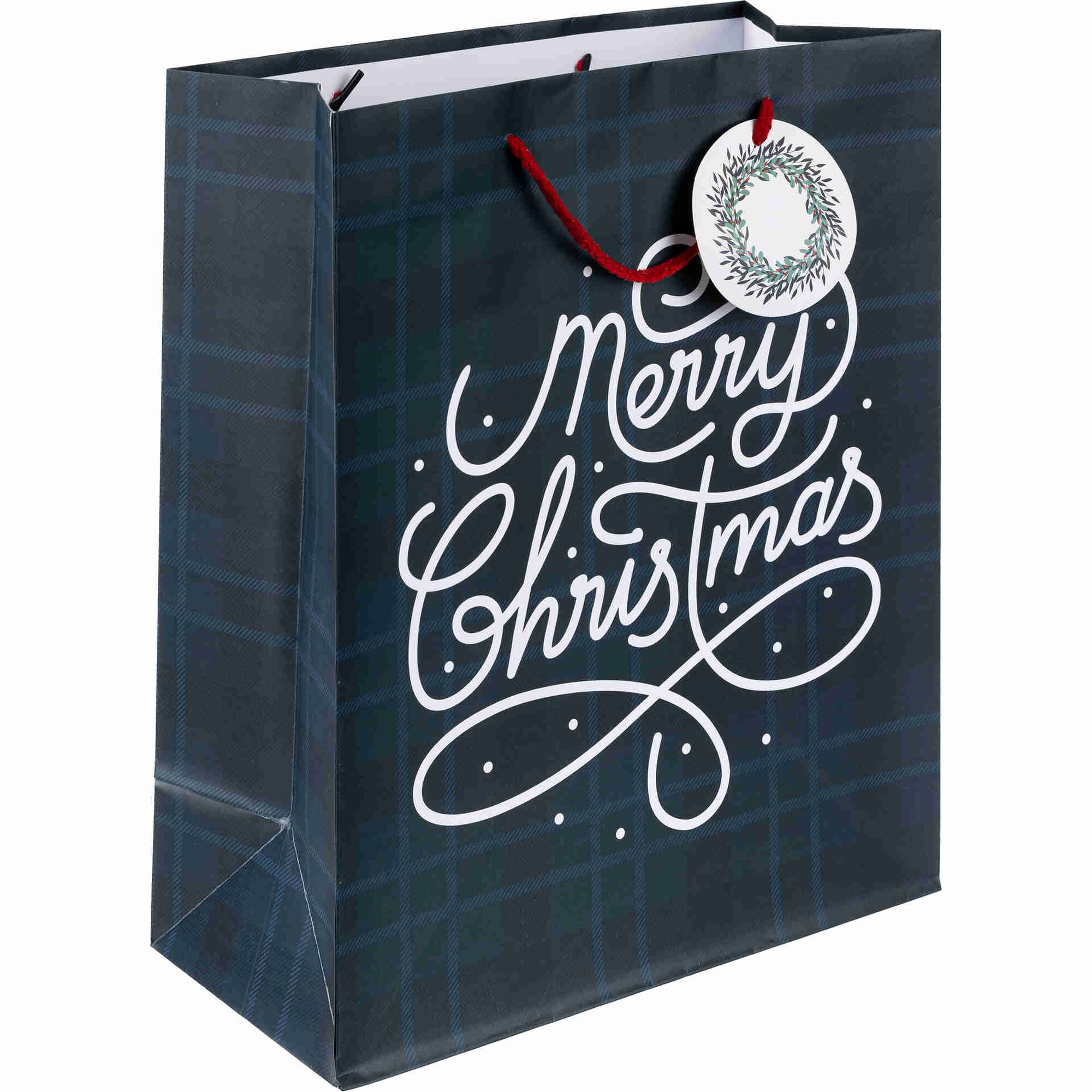 Saco para Presentes Rustic Christmas 28x34,5x14cm (várias cores)