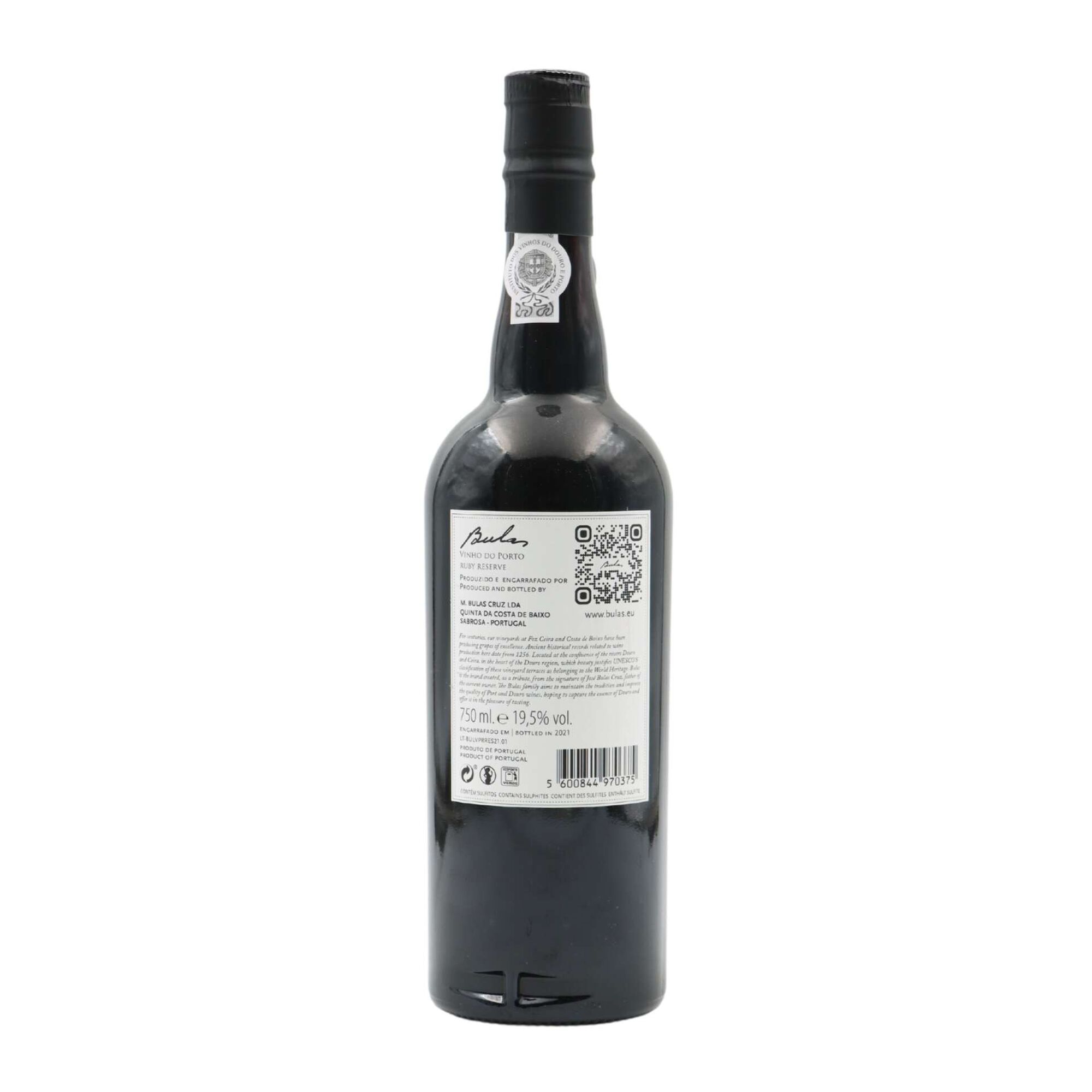 Bulas Ruby Reserva Vinho do Porto