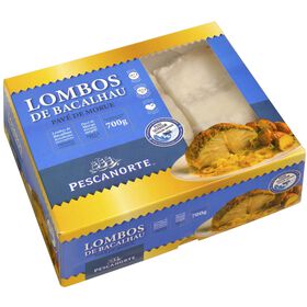 Lombos de Bacalhau Ultracongelado Pescanorte