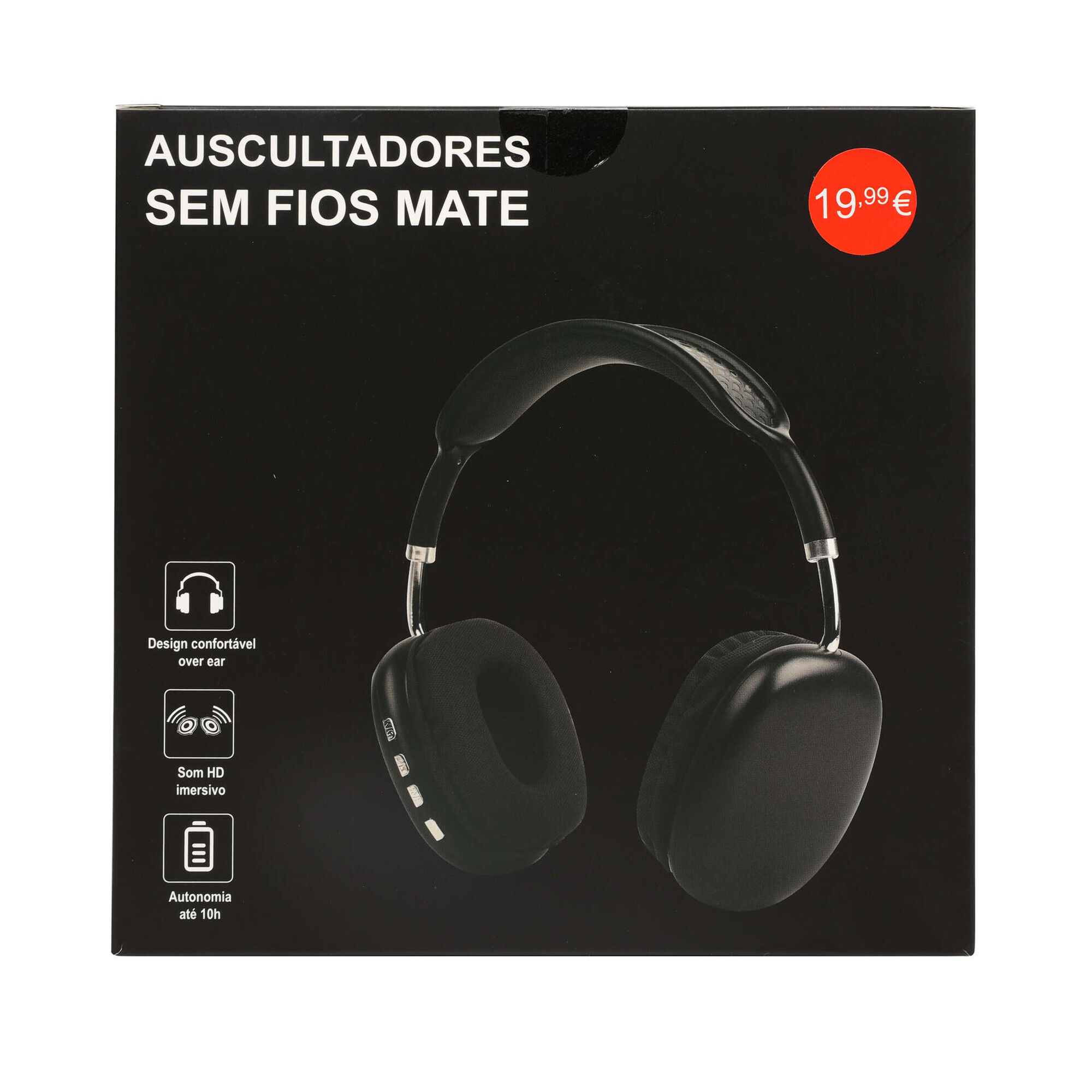 Auscultadores sem Fios Mate (v&aacute;rias cores) Bazar&atilde;o