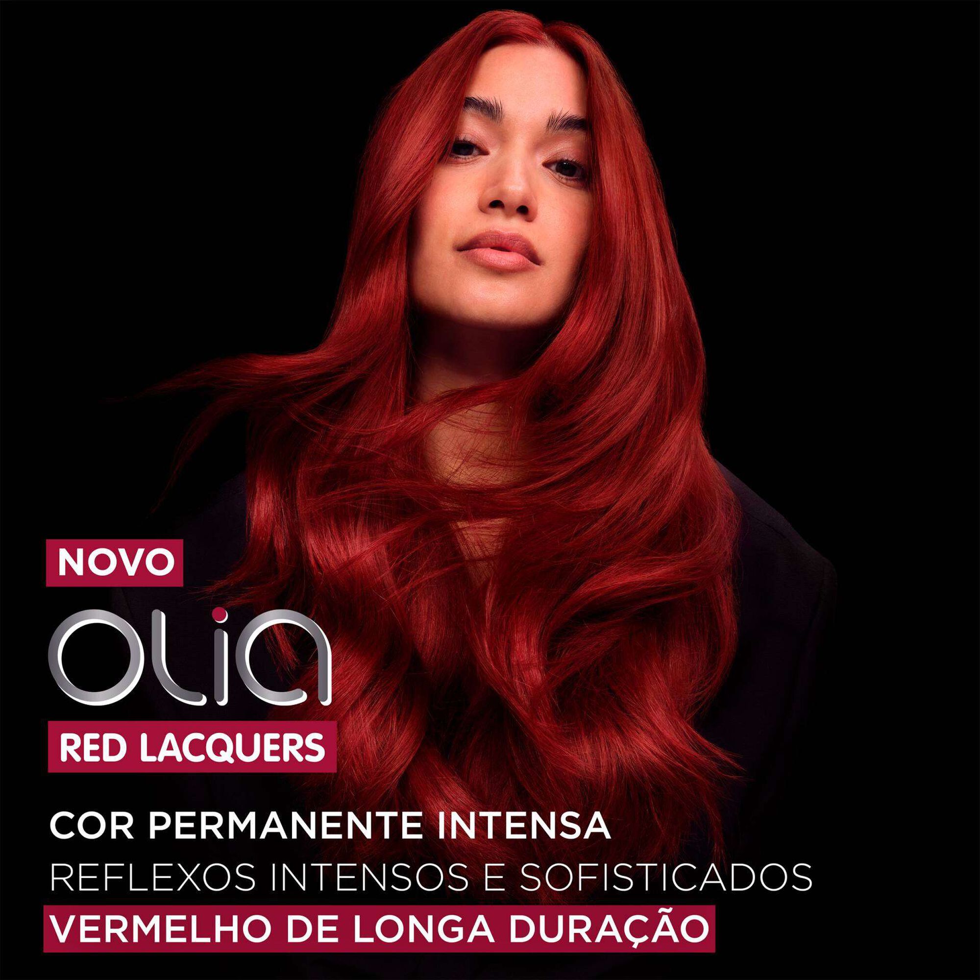 Coloração Permanente Olia Glassy Merlot 5.52