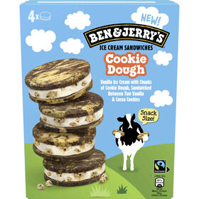 Gelado Sandwich Cookie Dough Ben & Jerry's