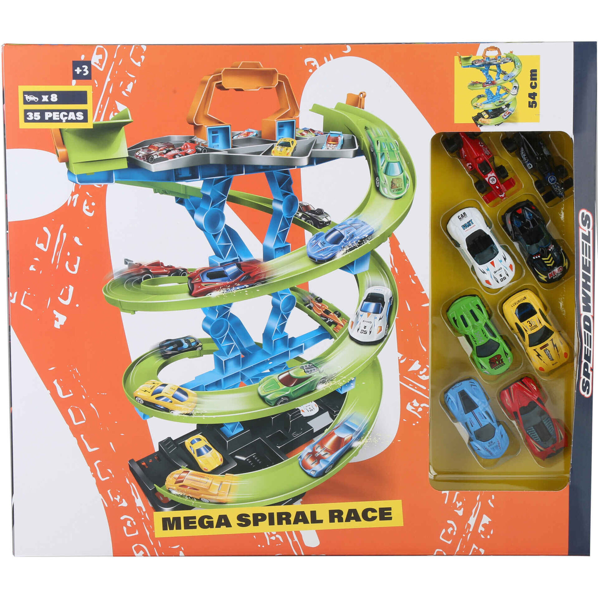 Zoko Speed Wheels - Pista Mega Spiral Race