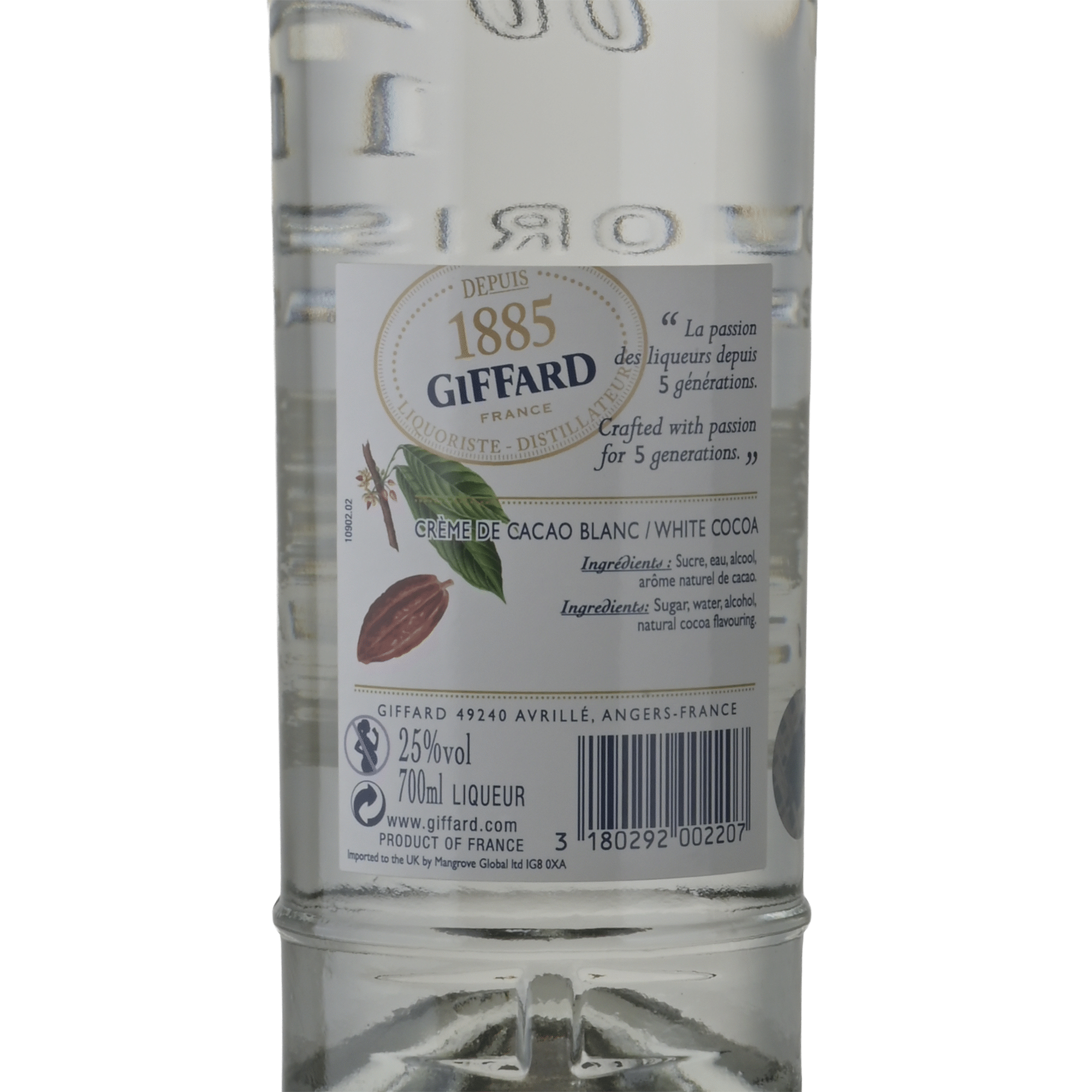 Giffard Chocolate Branco Licor