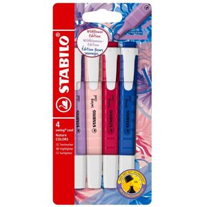 Marcador de Tinta Fluorescente Wildflower Stabilo