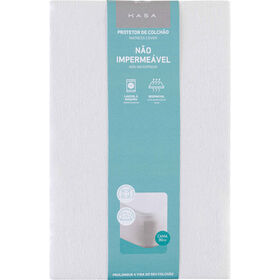 Protetor de Colch&atilde;o N&atilde;o Imperme&aacute;vel Ajust&aacute;vel 90x200cm Kasa