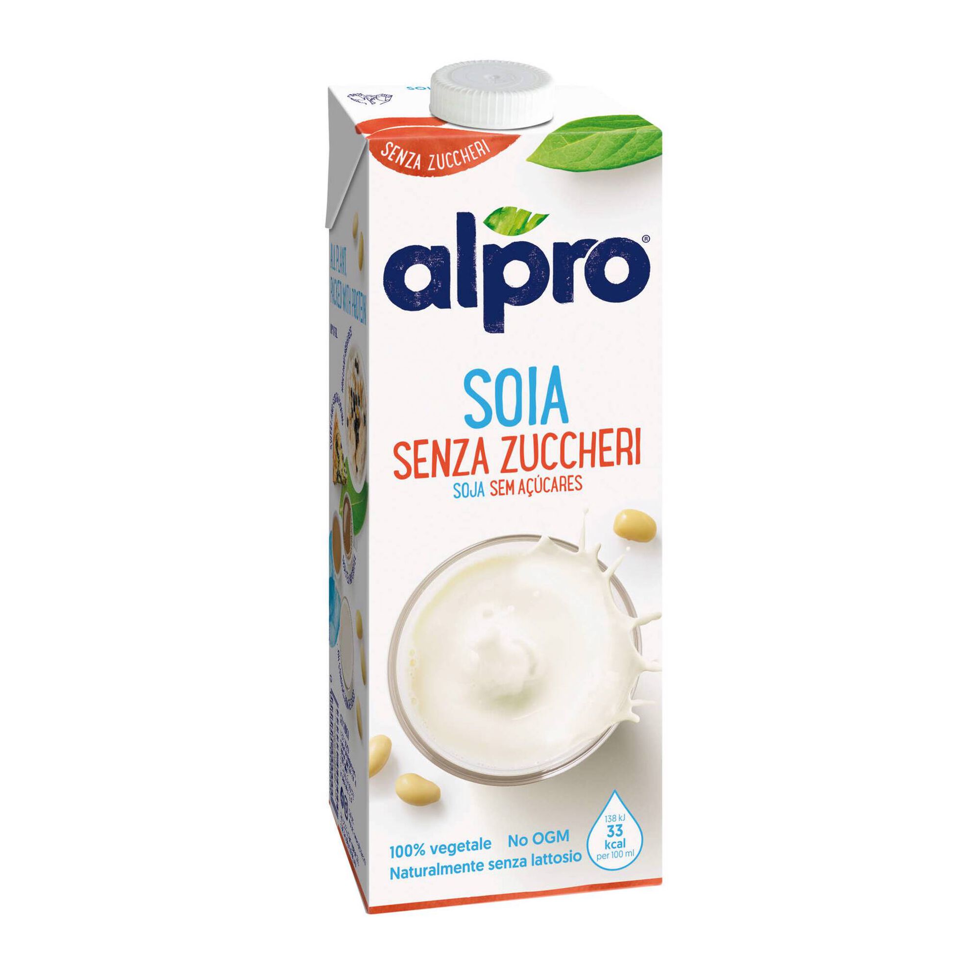Bebida Vegetal de Soja sem Açúcar