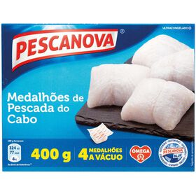 Medalhões de Pescada sem Pele Ultracongelada Medalhões de Pescada sem Pele Ultracongelada