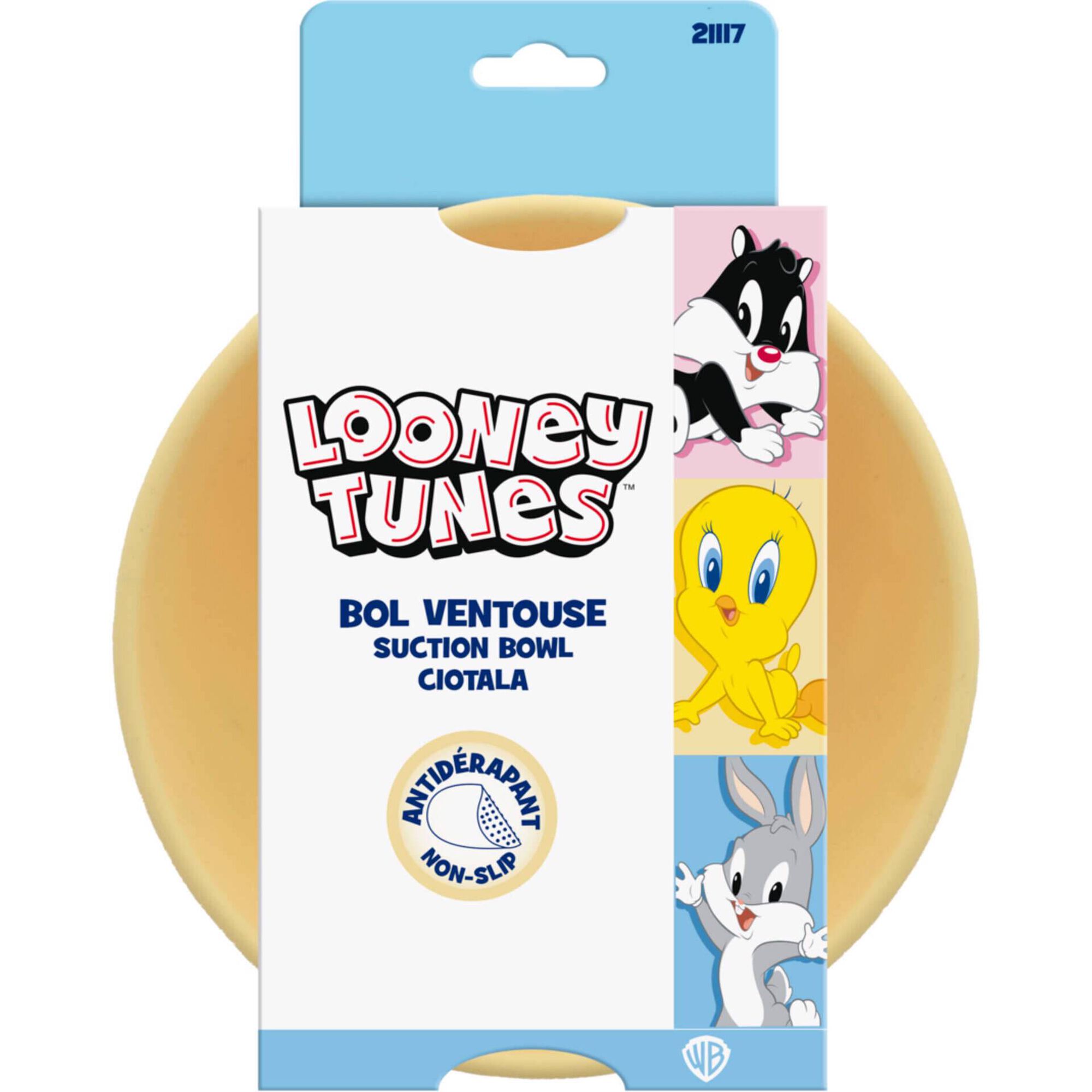 Tigela em Silicone Looney Tunes Abc
