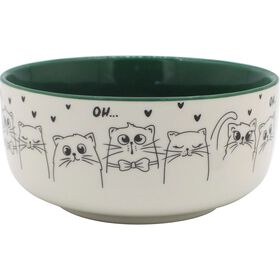 Ta&ccedil;a Gatos Verde Kasa
