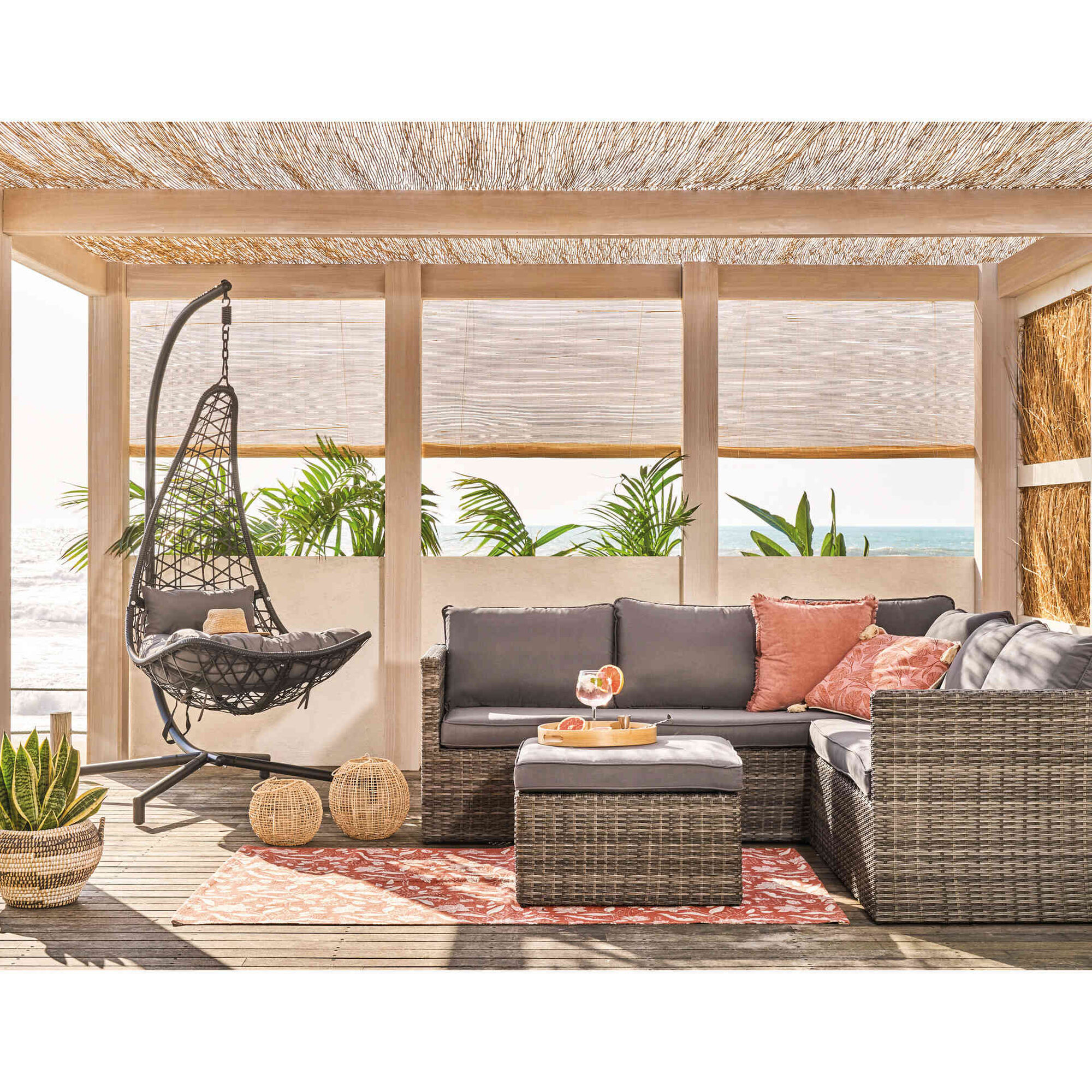 Conjunto Jardim 5 Lugares Dallas