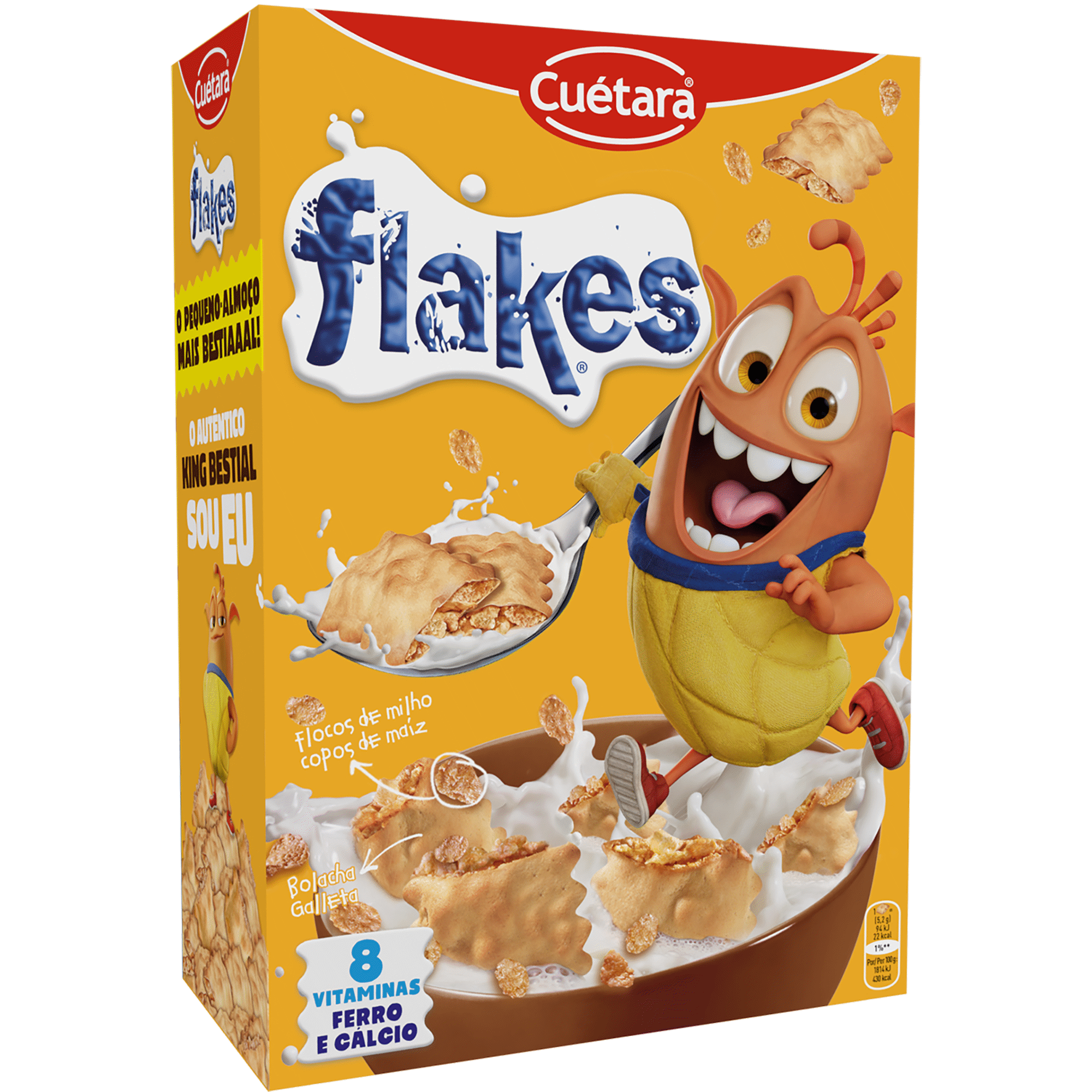 Bolachas Recheadas Flakes Cu&eacute;tara