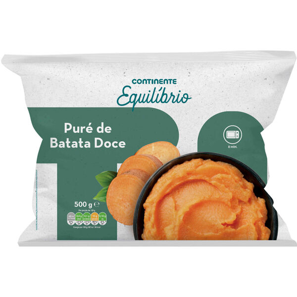 Puré de Batata Doce Continente Equilíbrio