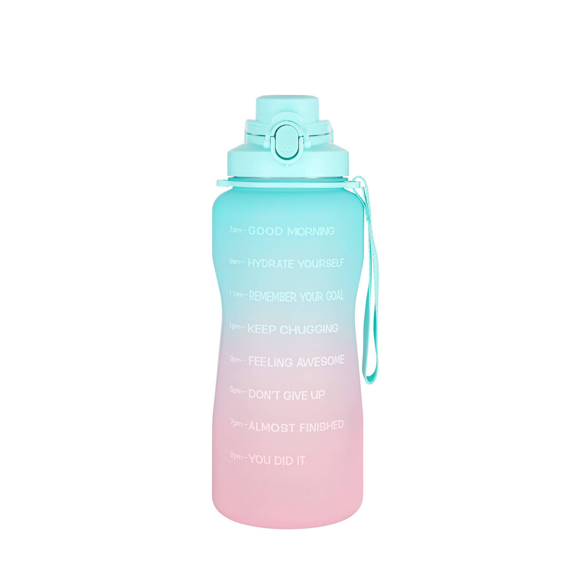 Garrafa Plástico Azul e Rosa 2L Colors