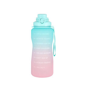 Garrafa Plástico Azul e Rosa 2L Colors