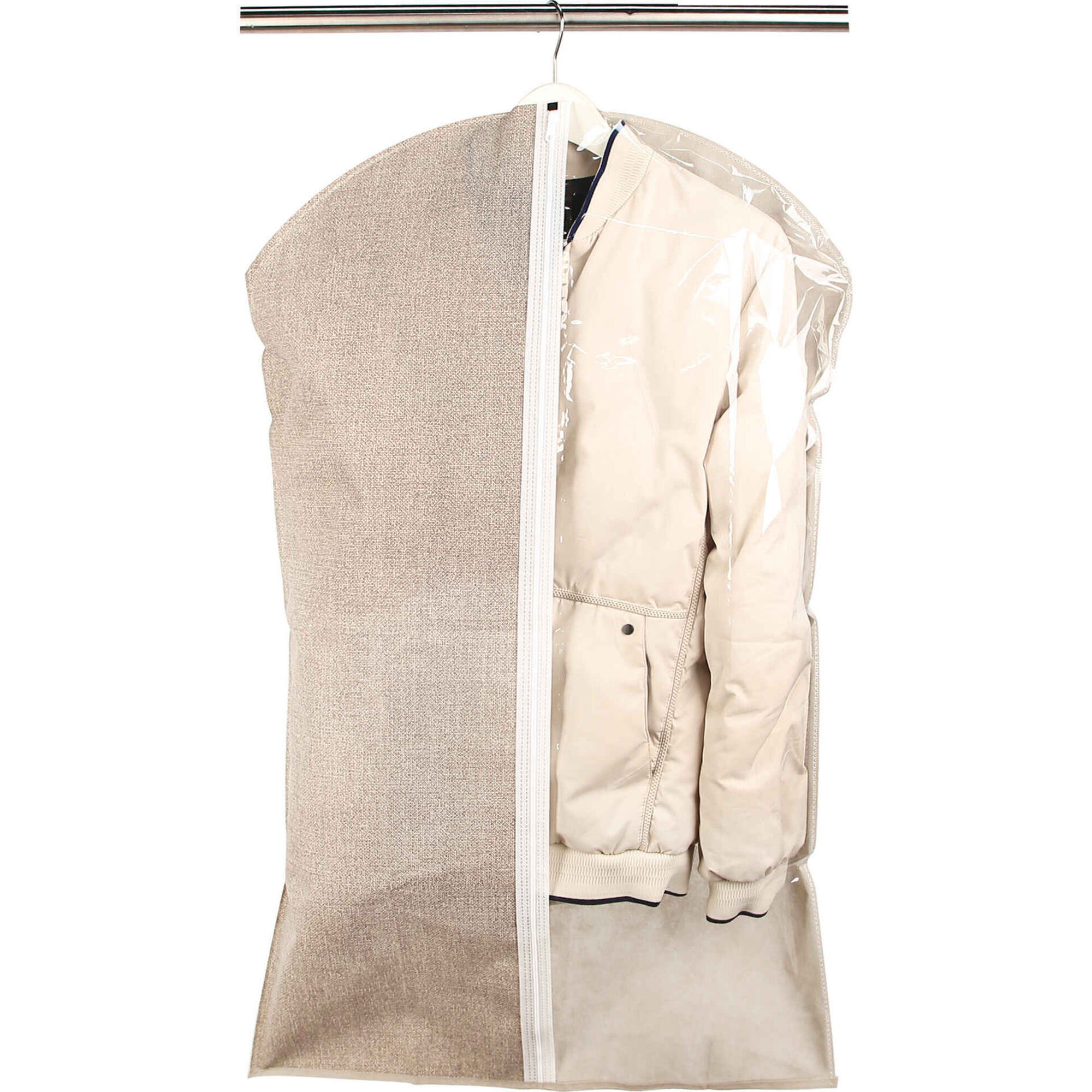 Porta-Fatos Curto Bege