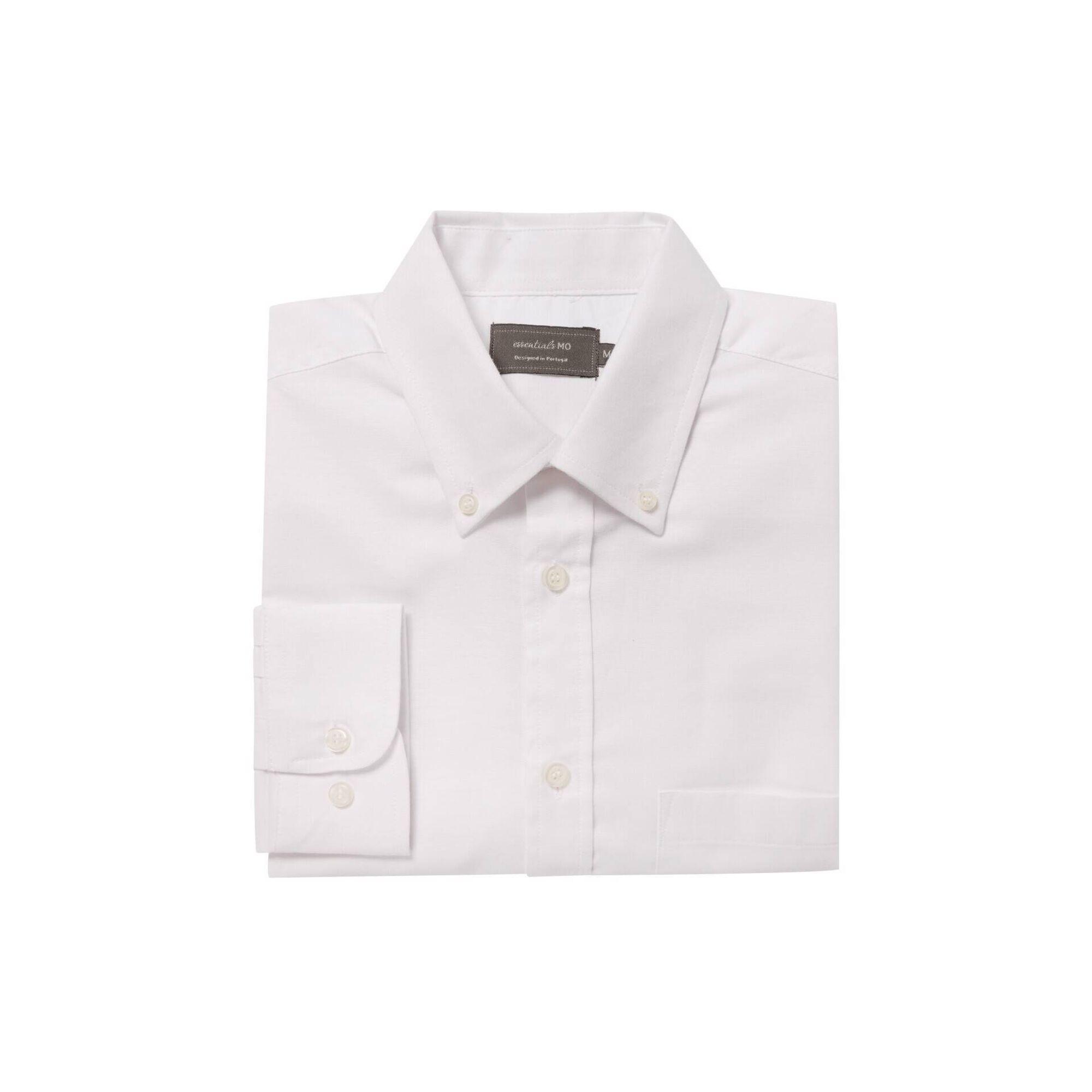 Camisa Manga Comprida Homem Branco MO