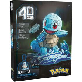 4D Build - Puzzle 4D Pok&eacute;mon Squirtle