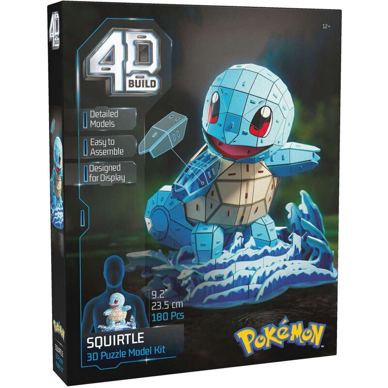 Pokémon - Puzzle 3D Squirtle 180 Peças