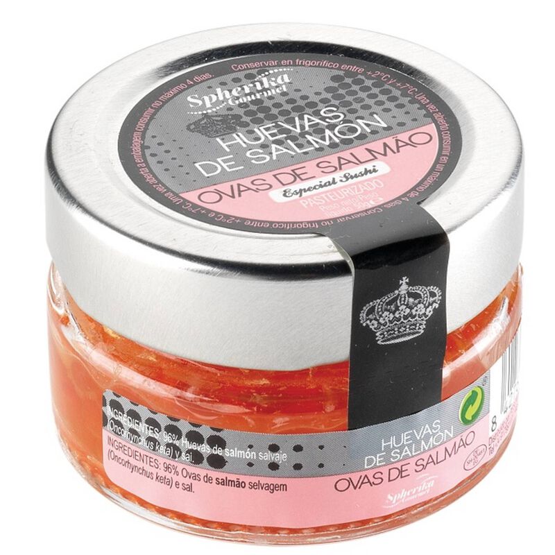 Ovas de Salmão Spherika Gourmet