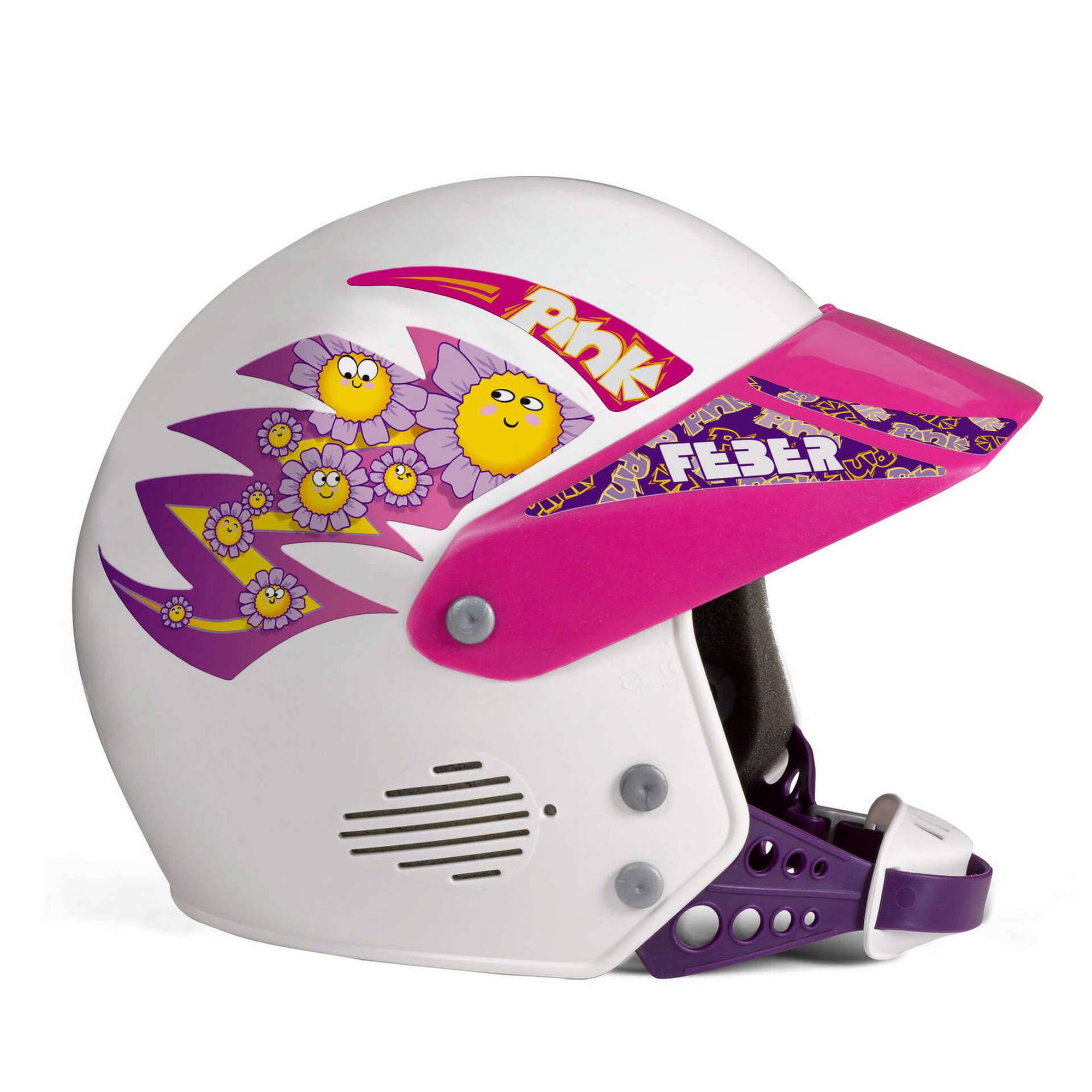 Capacete Rosa Feber Capacete Rosa Feber