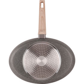Frigideira Oval Antiaderente Alumínio 22cm Wood Stone