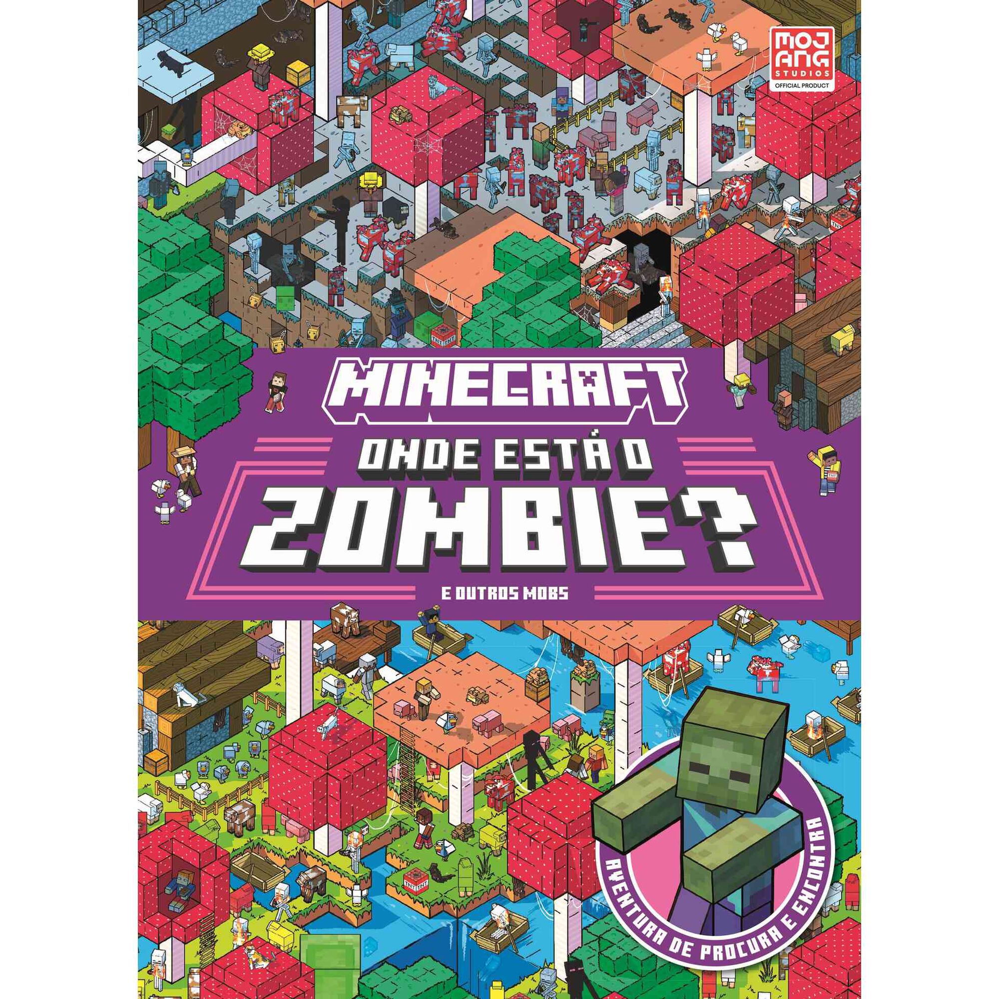 Minecraft - Onde está o Zombie? e Outros Mobs